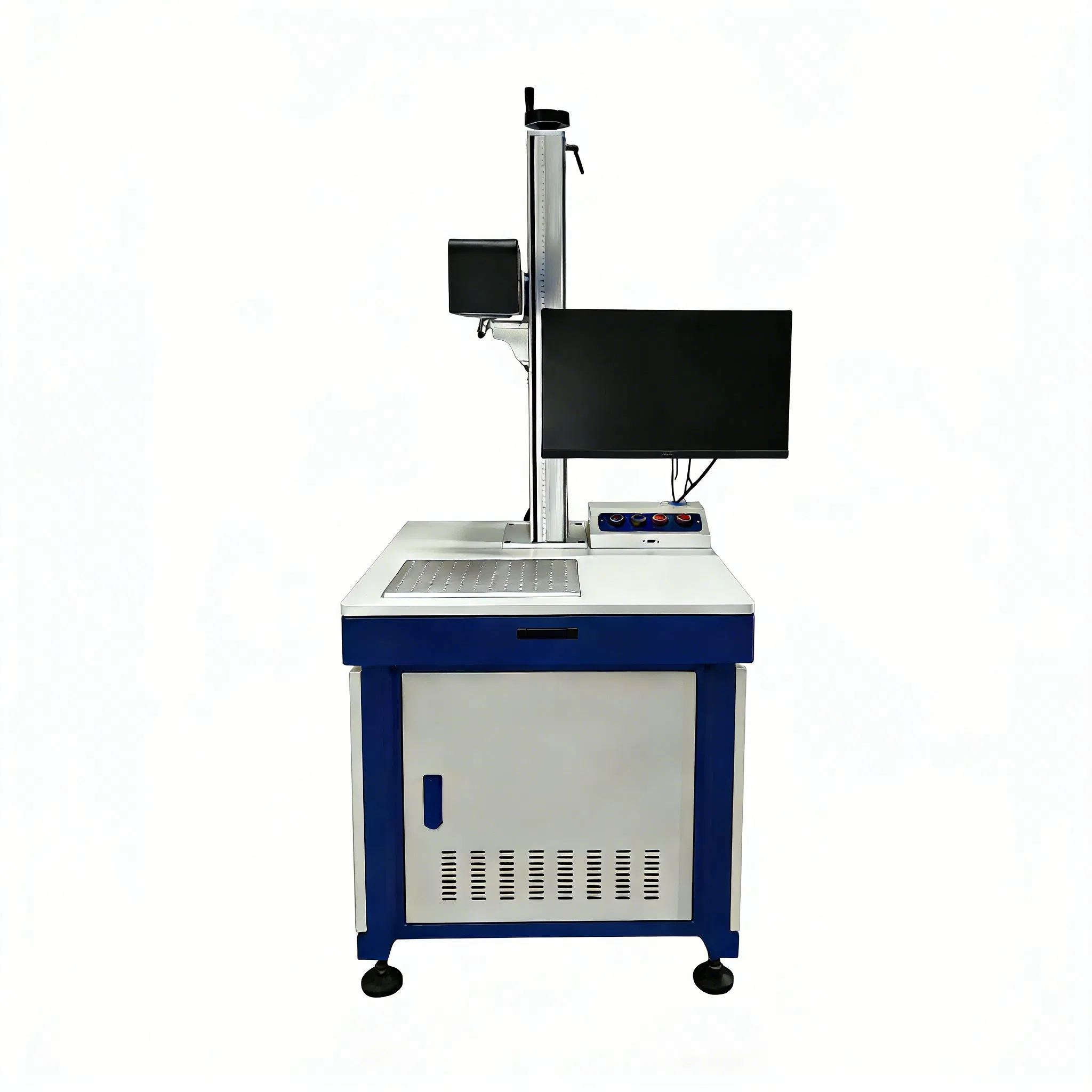 Mini Fiber Marking Equipment for Durable 50W Laser Marking