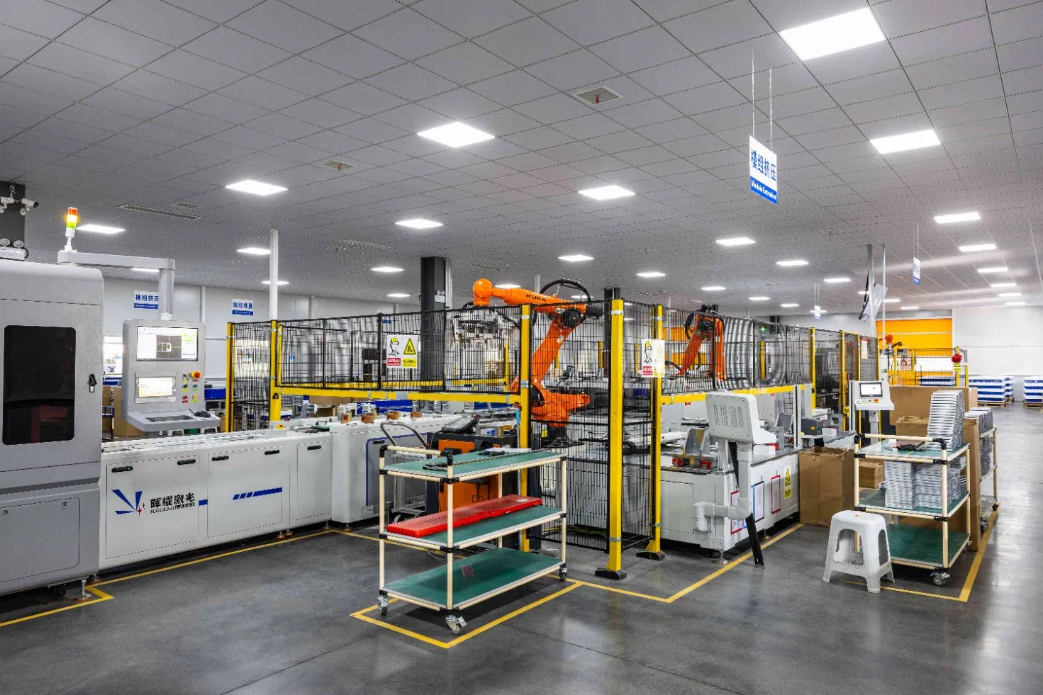 Automated Laser Welding System for Huiyao Lithium Battery Production Line