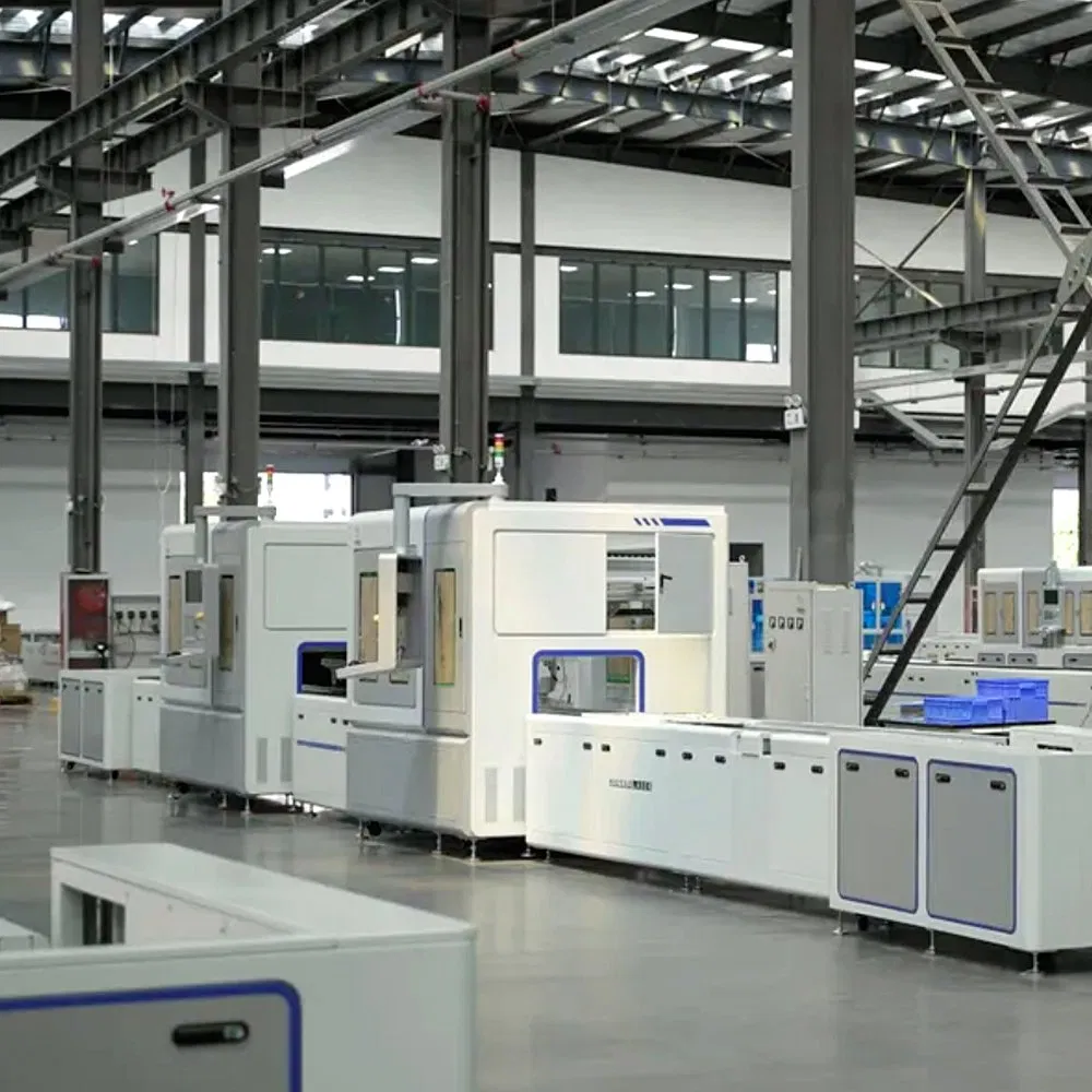 High-Precision Laser Welding Battery Pack Assembly Line ±0.1mm Accuracy, Automated Quality Inspection