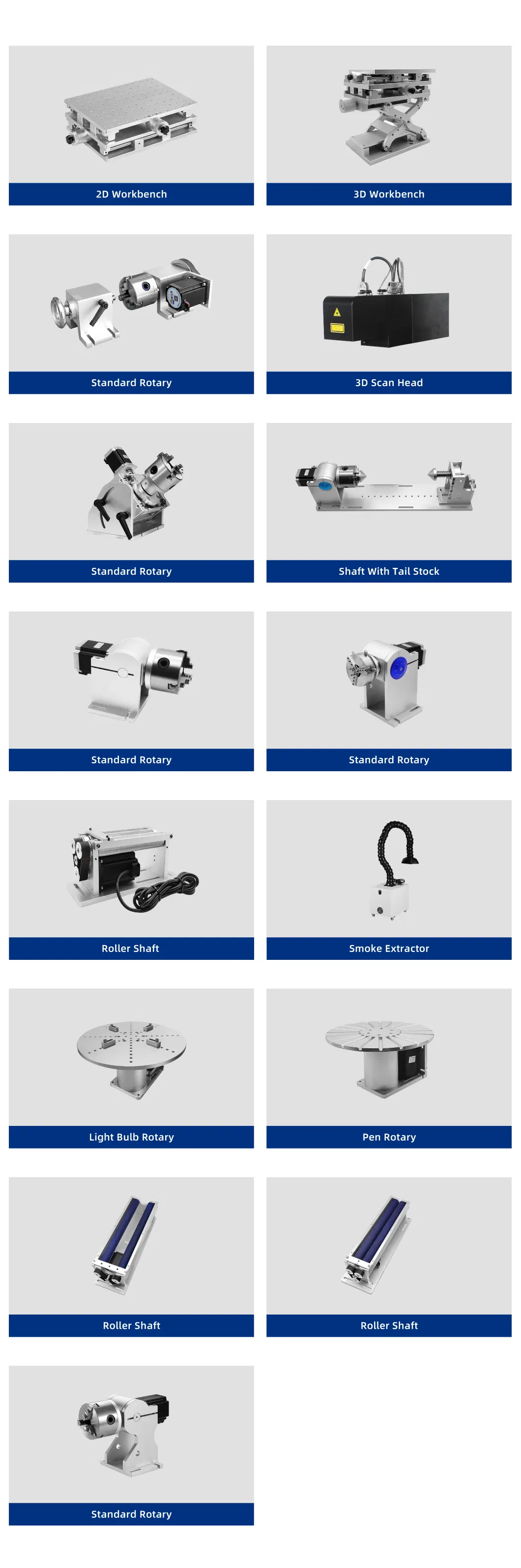 Optional accessories