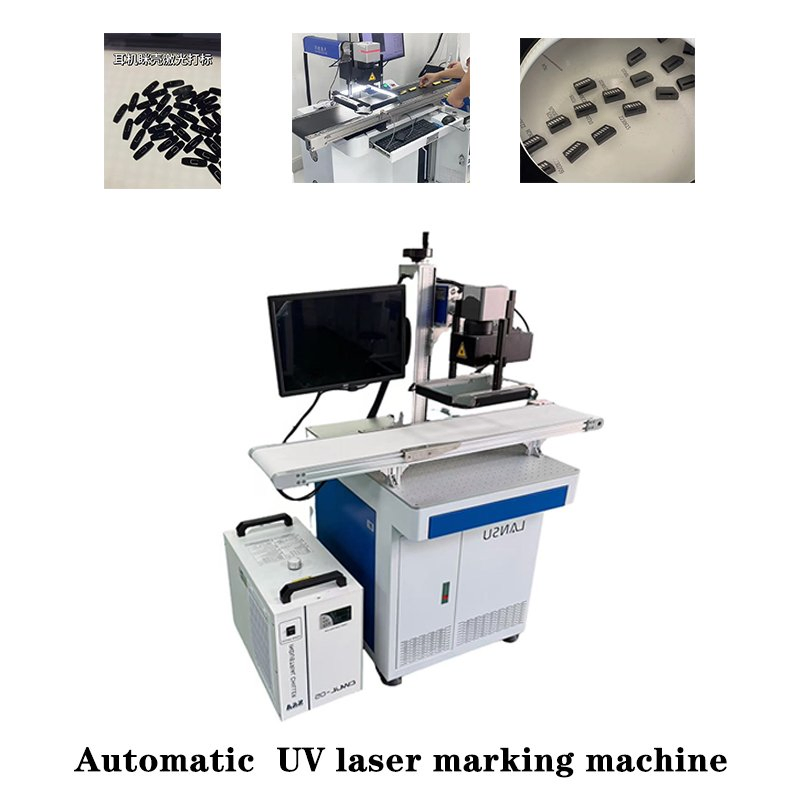 Lansu 5W UV Vision Laser Engraving System for Plastic Coding Applications