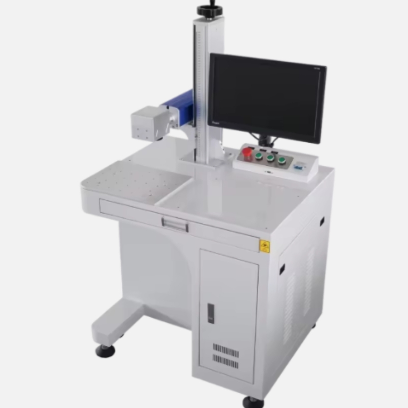 Raycus Jpt 50W 100W Fiber Laser Marking Machine Deep 3D 2D Engraving Personalized Metal Label Air Cooled Supports Ai Format