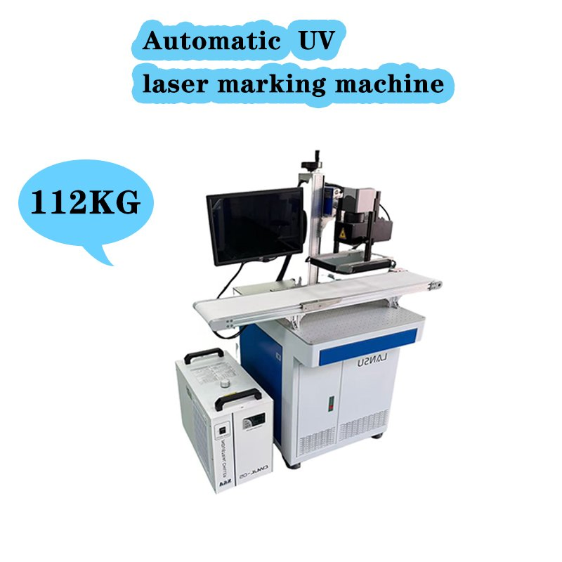 Lansu 5W UV Vision Laser Engraving System for PVC Plastic Applications