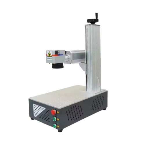 High Quality 18W Portable Industrial Laser Engraver Printer Air-Cooled Fiber Laser Marking Equipment New Condition