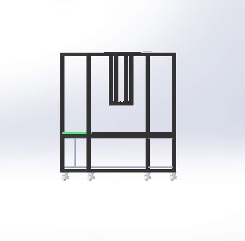 Customized Large Spray Paint Steel Tube Bending Welding Service Metal Equipment Enclosure