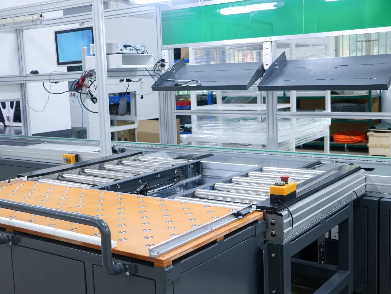 Automated Module Line Laser Welding Prismatic Li-ion Battery Manufacturing