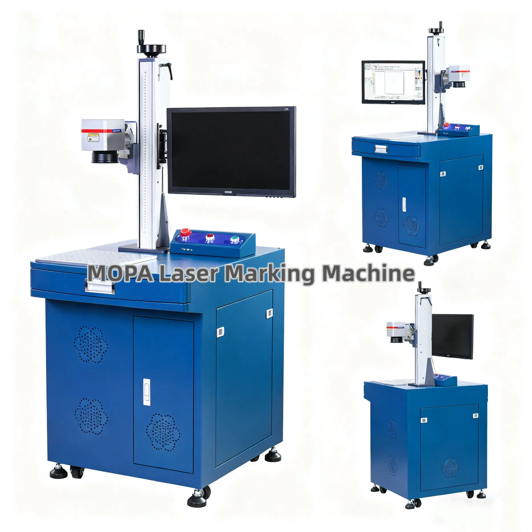 Versatile 20W 30W 80W Mopa Laser Marking System for All Materials
