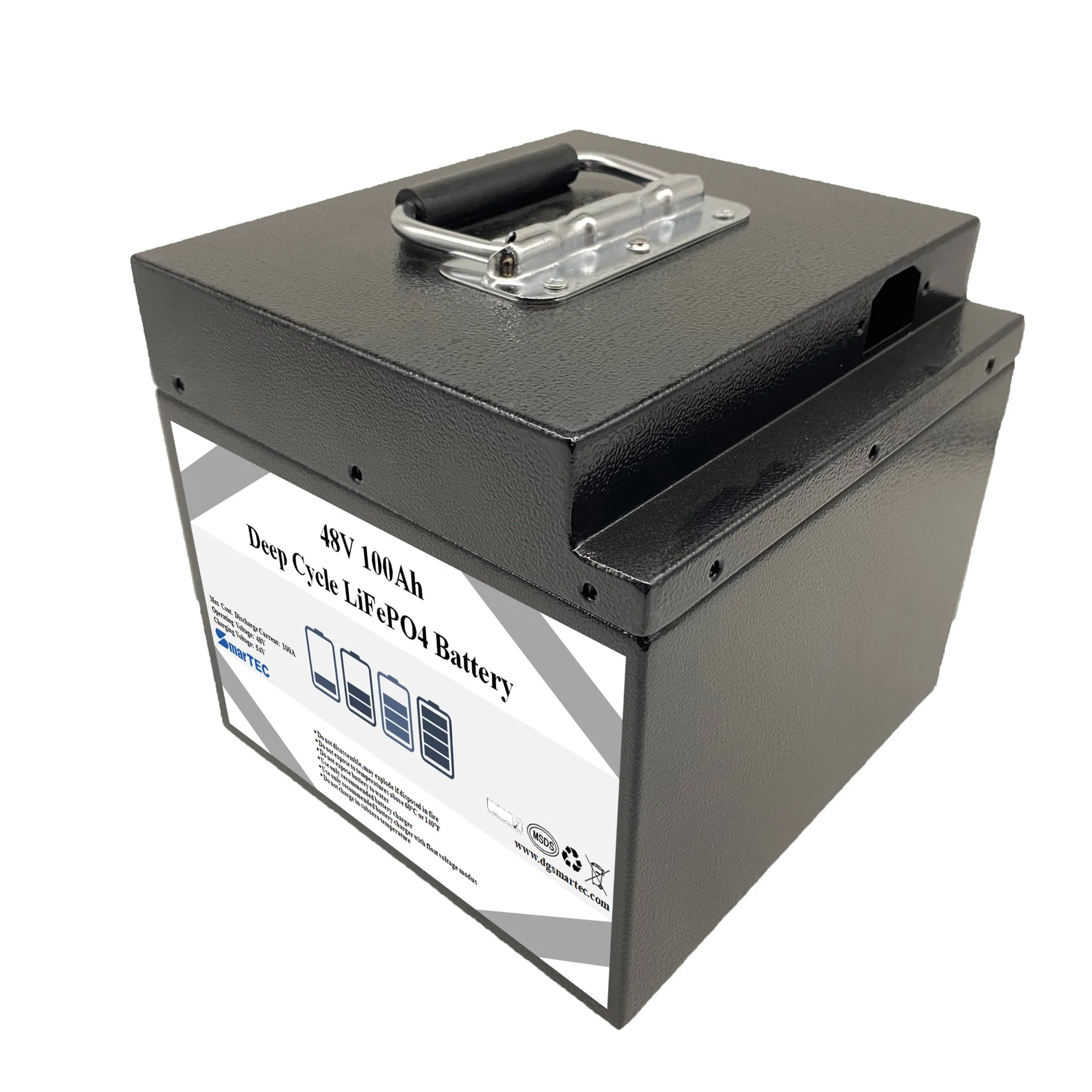 17 Years Manufacturer Series and Parallel Connection Available Golf Cart Lithium Battery 16s 48V 100ah 200ah LiFePO4 Battery with BMS