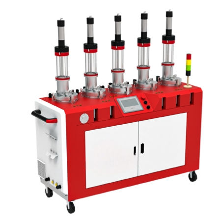 Smart Centralized Control Compact Mobile Laser Cladding System with 6-Axis Robotic Arm