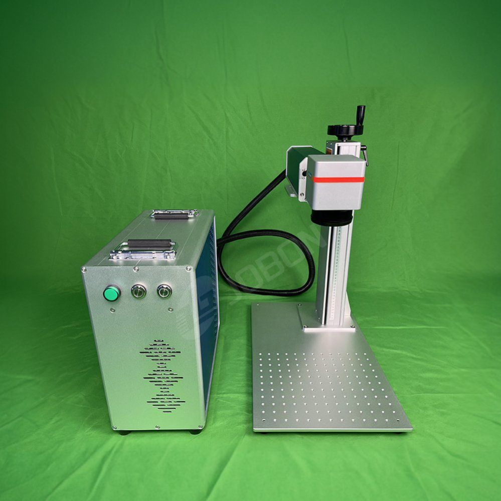 Portable Split 20W 30W 50W 60W 80W 100W Mopa M7 Laser Marking Machine Deep Engraving on Brass Copper Metal Ring Jewelry