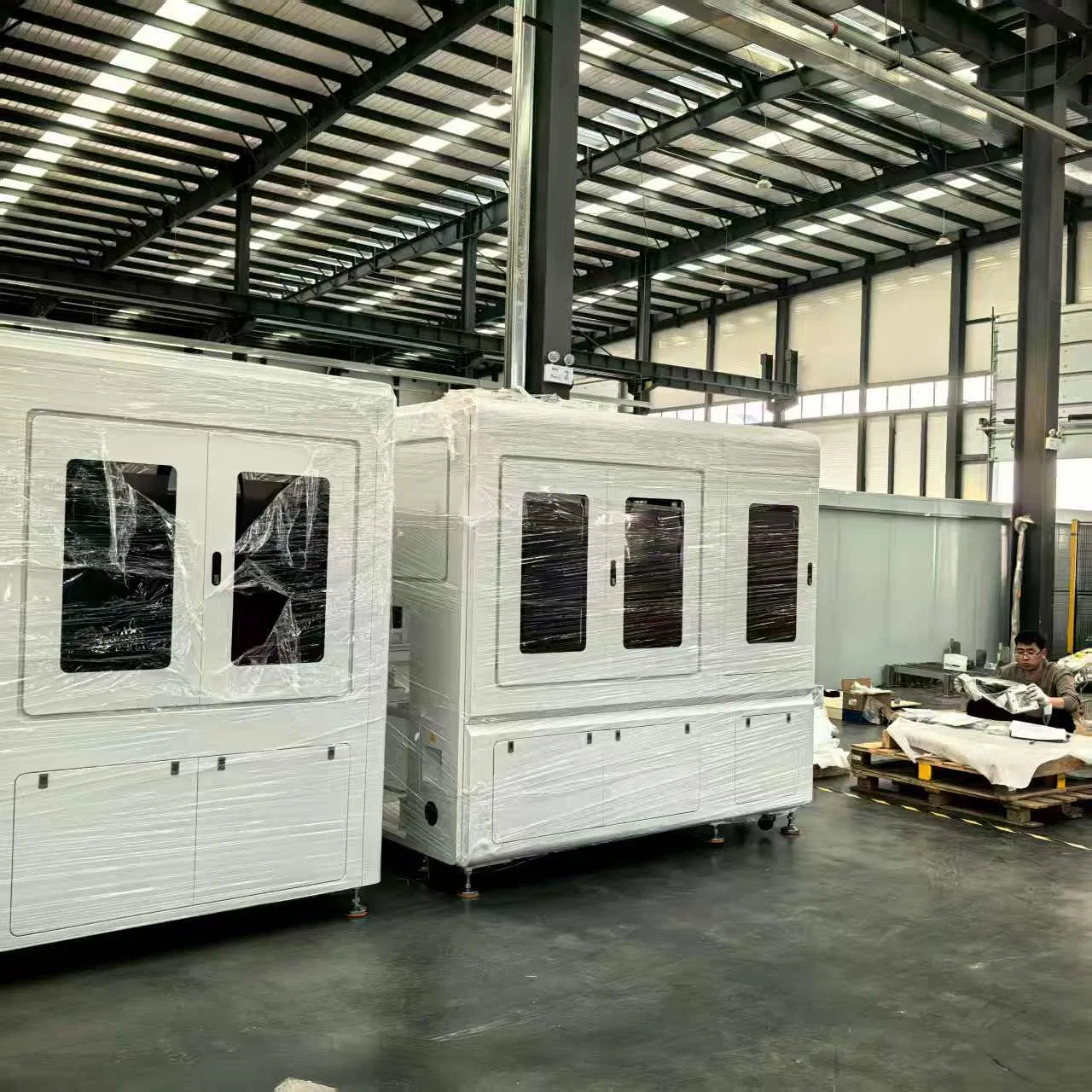 High-Speed Automated Pack Line for Prismatic Battery Module Production