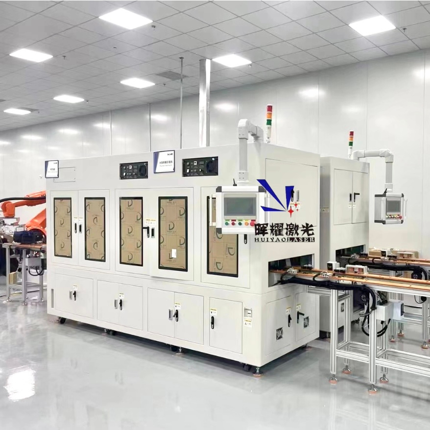 Energy Storage Battery Module Automated Assembly and Welding Production Line