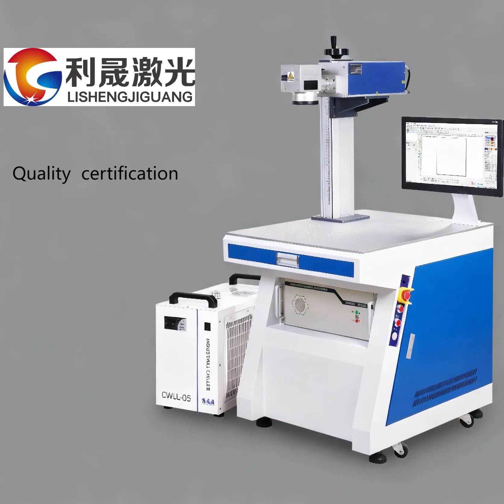 3W 5W 10W UV Static Laser Engraving Machine UV Marking Laser for Metal Glass Plastic