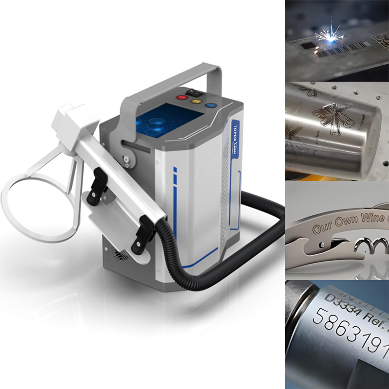 Easy Operation Dealer Price Portable Super Mini High-Power Fiber Handheld Laser Marking Machine for Deep and Permanent Engravings