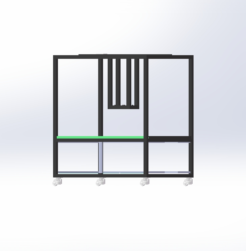 Customized Large Spray Paint Steel Tube Bending Welding Service Metal Equipment Enclosure