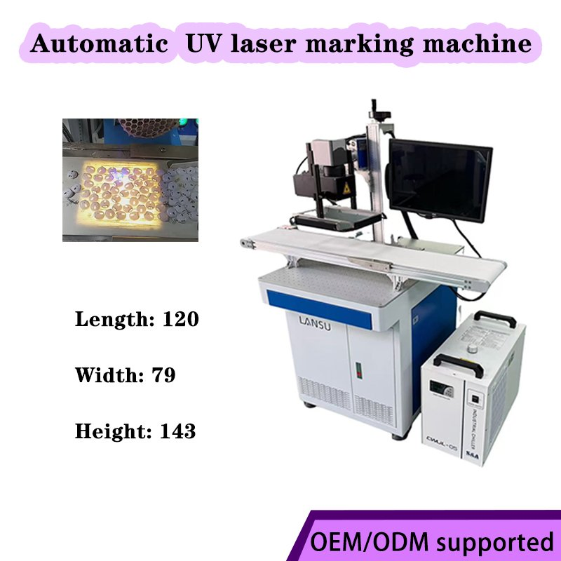 Lansu Vision UV Laser Marking System for High Accuracy Qr Code Engraving