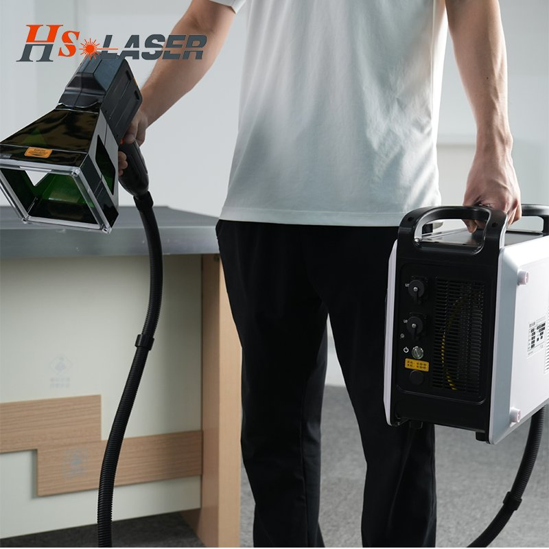 50W Portable Fiber Laser Marking Machine for Jewelry Deep Engraving