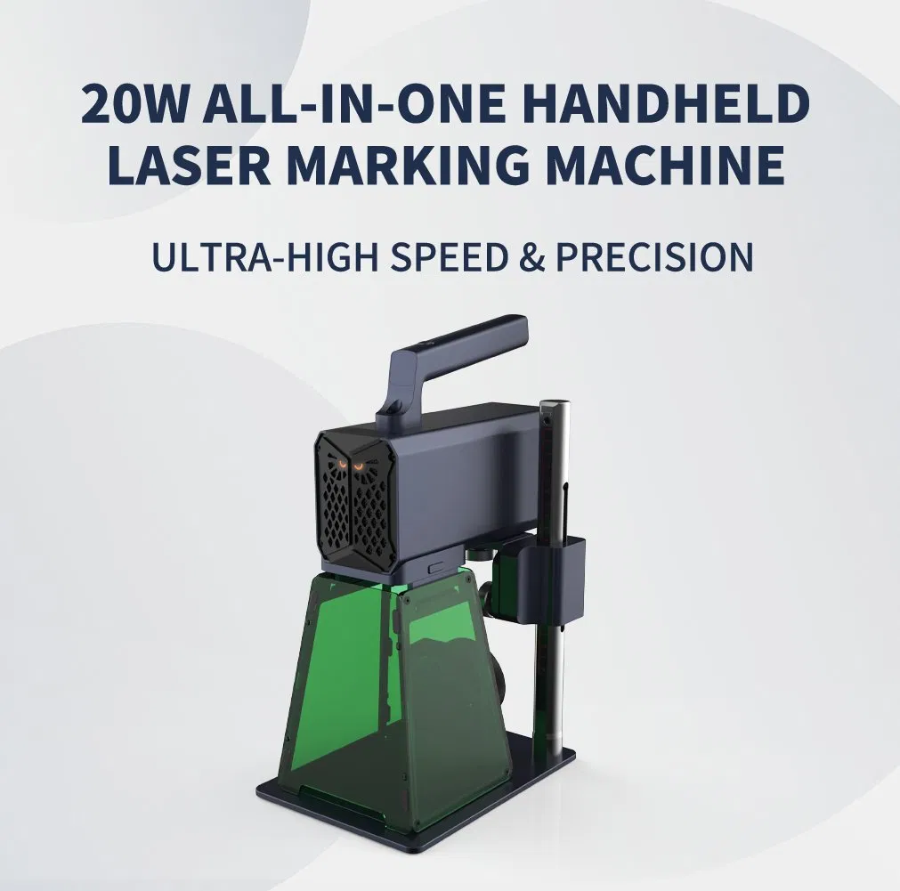 Portable Mini Handheld laser Marker High Precision Etching Machine for Jewelry Dog Tags Keychains Personalized Marking