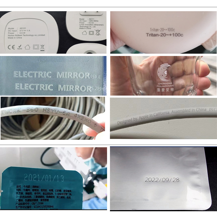 5W Portable UV Laser Marking Machine for Wood Fabric Leather Metal