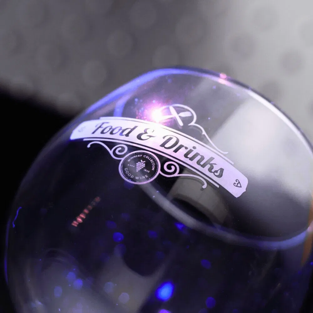 10W UV Laser Marker with Rotary for Glassware Personalised Engraving, Desktop UV Laser Marking Machine for Glass, Plastic, Cold Marking Solution for Workshops