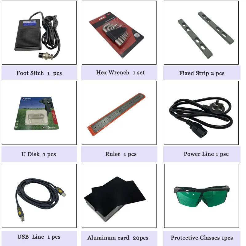 Standard Accessory Package