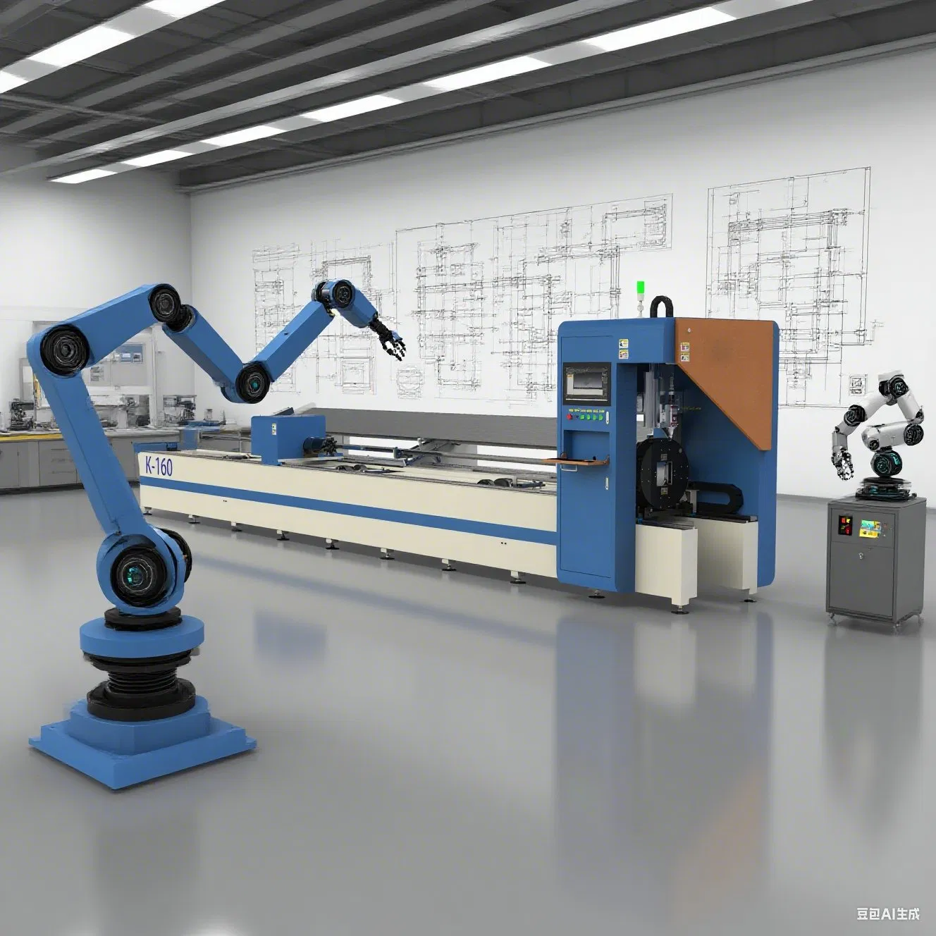 Advanced High-Speed Laser Cutting System for Metal Pipes