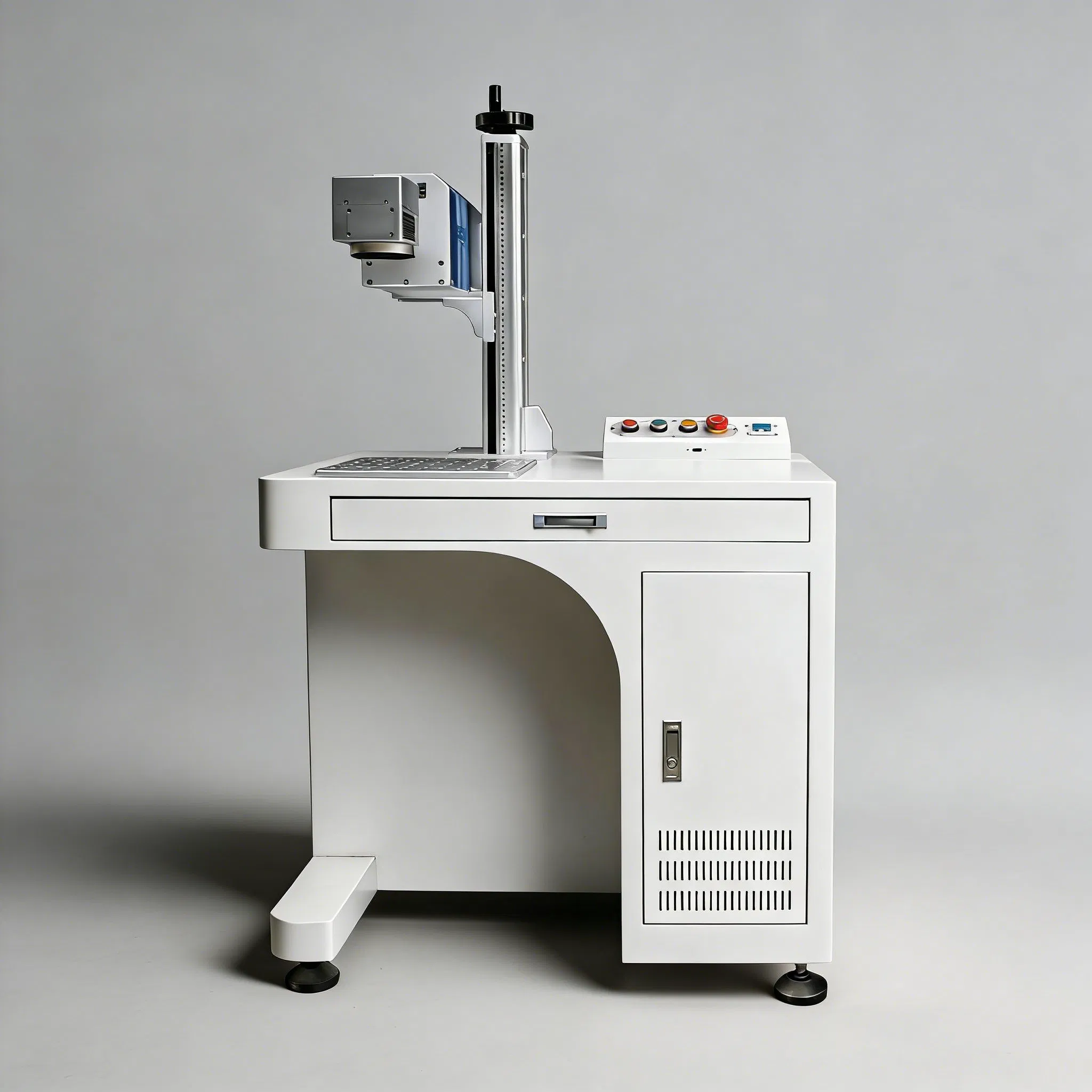 Mini Fiber Marking Equipment for Durable 50W Laser Marking