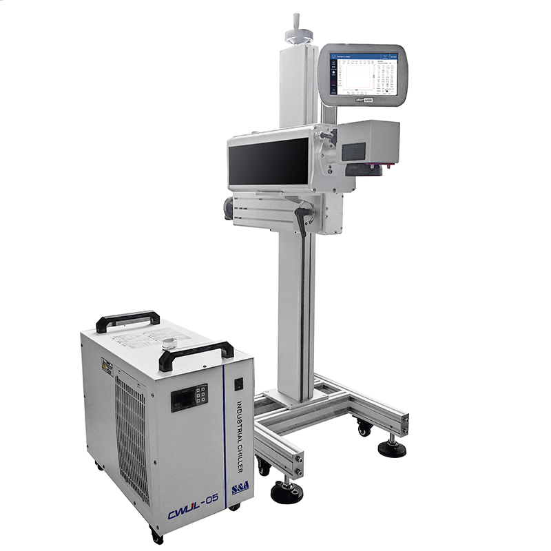 High-Accuracy 3W UV Laser Marking Machine Industrial Flying UV Laser Marking Printer High Speed Laser System for Date and Batch Coding