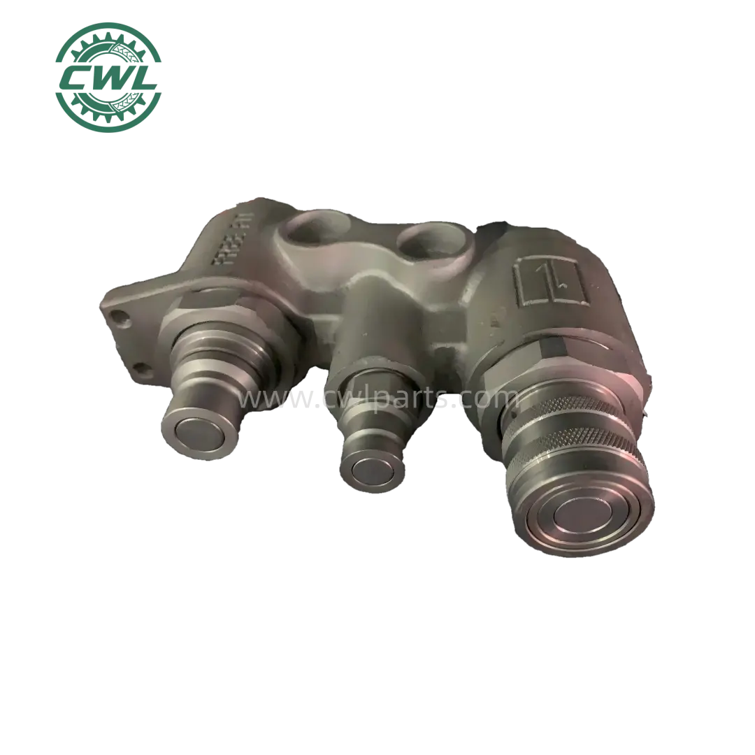 Custom 7246783 Hydraulic Flat Face Quick Coupler Block Assembly | OEM Replacement Supplier, Factories