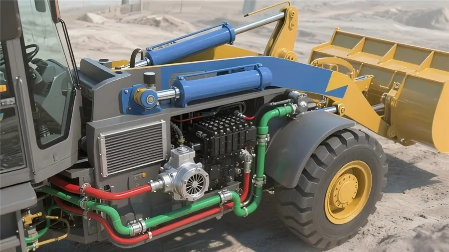 Excavator and bulldozer machinery spare parts