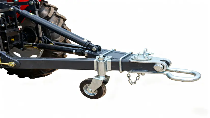Suspension system parts for agricultural tractors and harvesters
