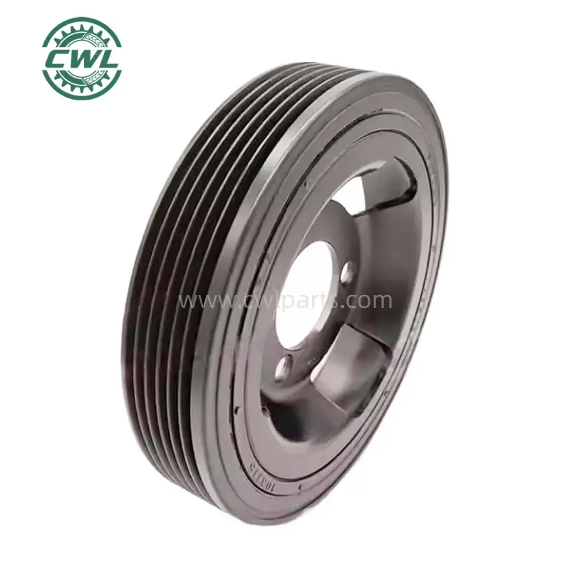 Custom V763855180 9804347980 0515T2 Crankshaft Pulley Compatible For Peugeot Citroen 3008 / 30/ 207 / 408 / 5008 / 2008 Factory, Factories