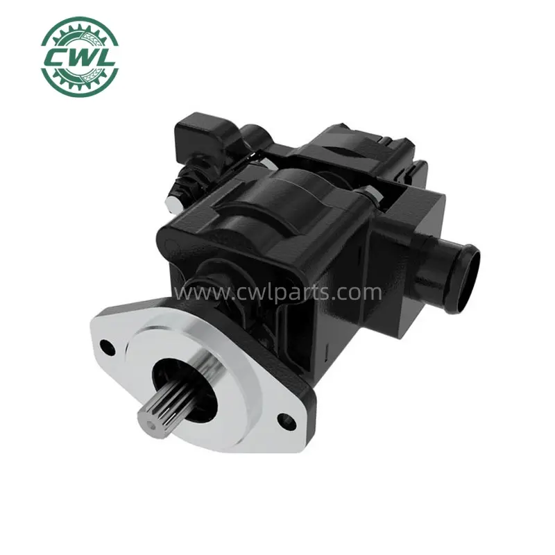 Custom AT331223 AT317640 Tandem Hydraulic External Gear Pump Replacement for John Deere Backhoe Loaders 310G, 310SG, 310SJ, 310SK, 310SL, 315 P, 315J, 315SG, 315SK, 315SL, 325J, 325SK Factory, Exporters