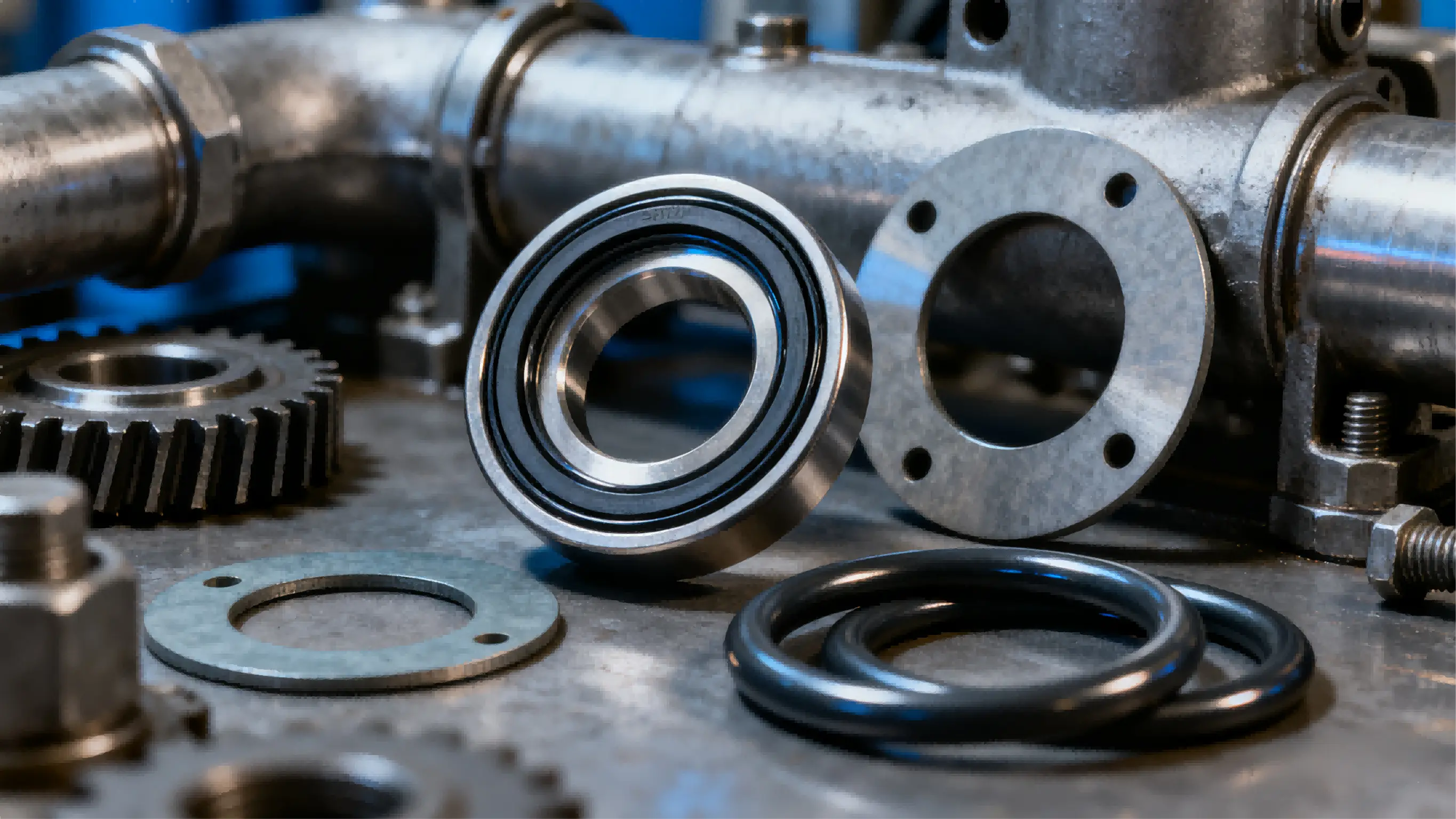 Heavy construction machinery components and accessories