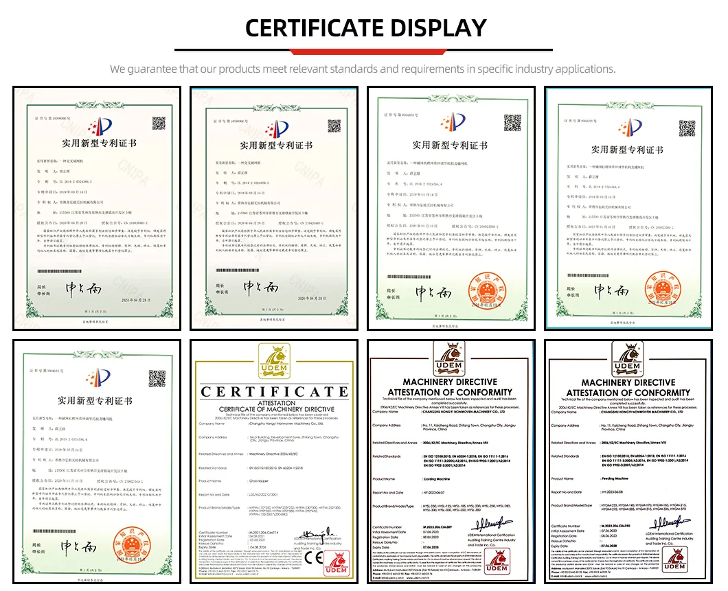 Certifications
