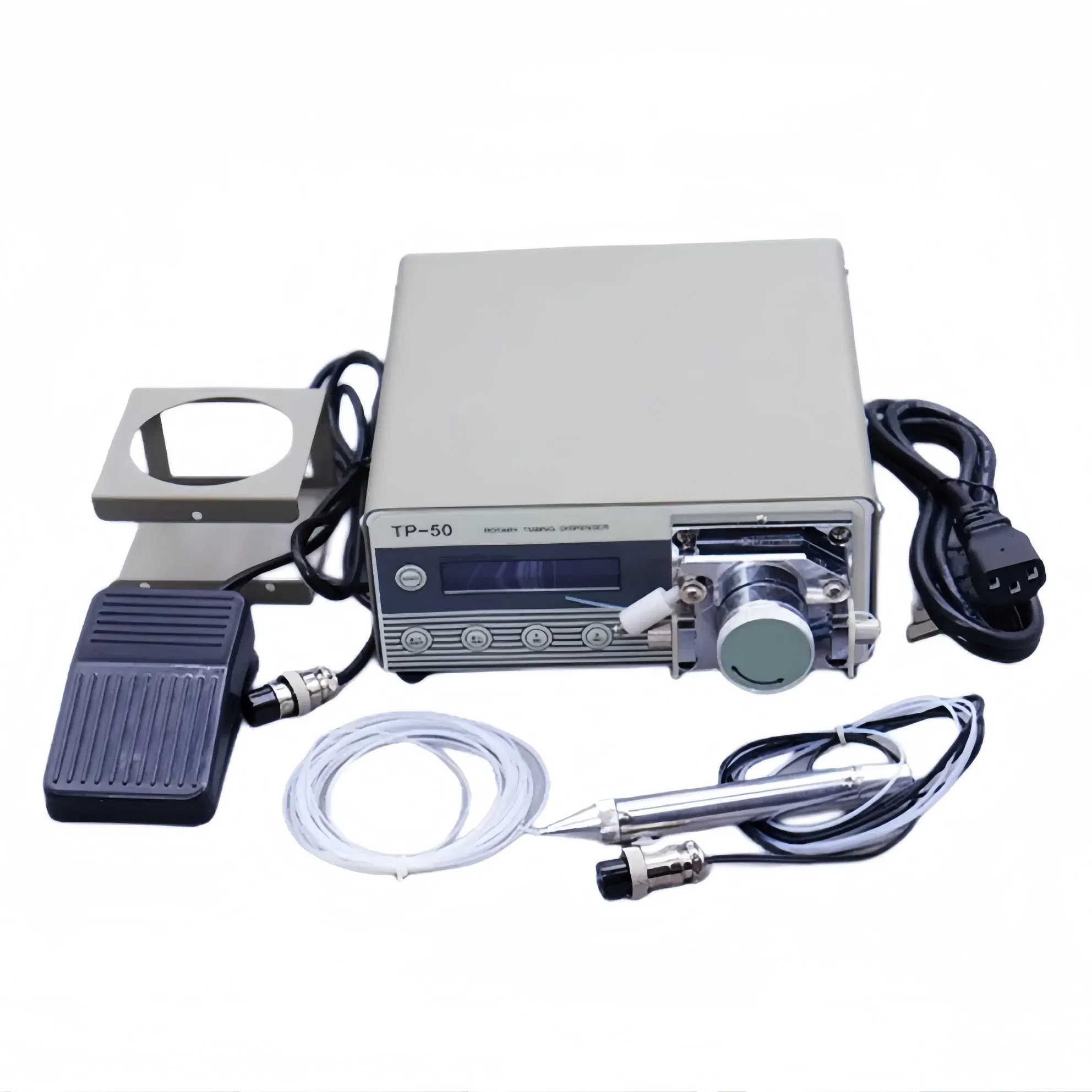 Ra Semi-Automatic Glue Coating Machine / Desktop Precision Glue Dispensing Machine