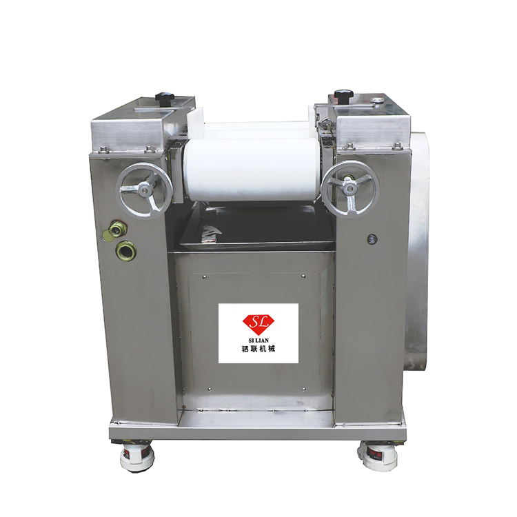 High Hardness Ceramic Roller Three Roll Mill Cosmetic Daily Chemical Lipstick Ointment Coating Grinder Raw Material Fine Processing Grinding Equipment