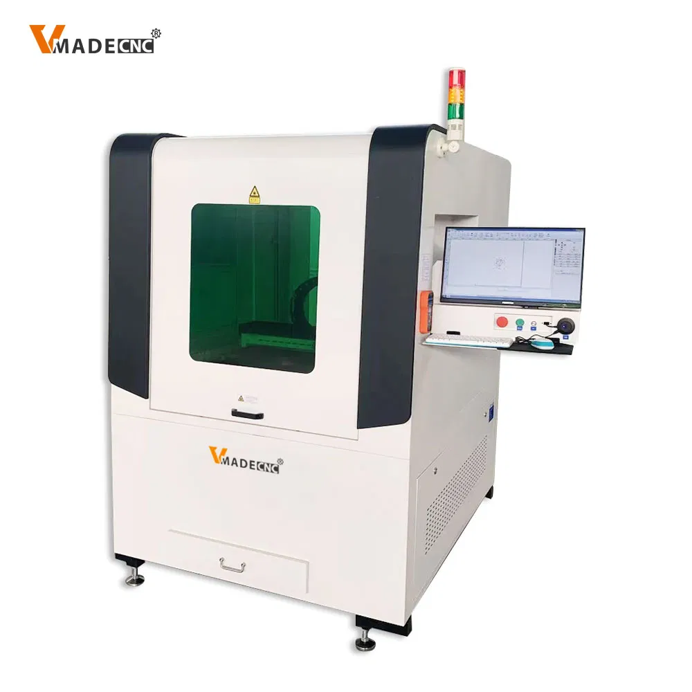 Small Thin Metal Plate Small Metal Parts Making Working Area 600*900mm High Precision CNC Fiber Laser Cutting Machine