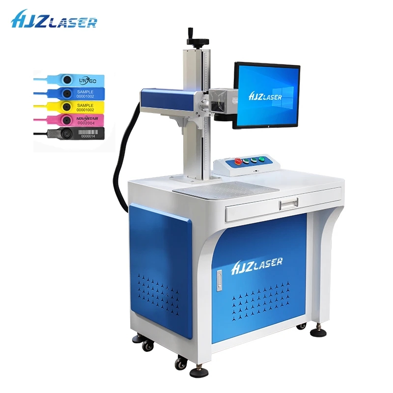 Metal Laser Engraving Etching Numbering Coding Machine 20W 30W 50W Fiber Laser Marking System