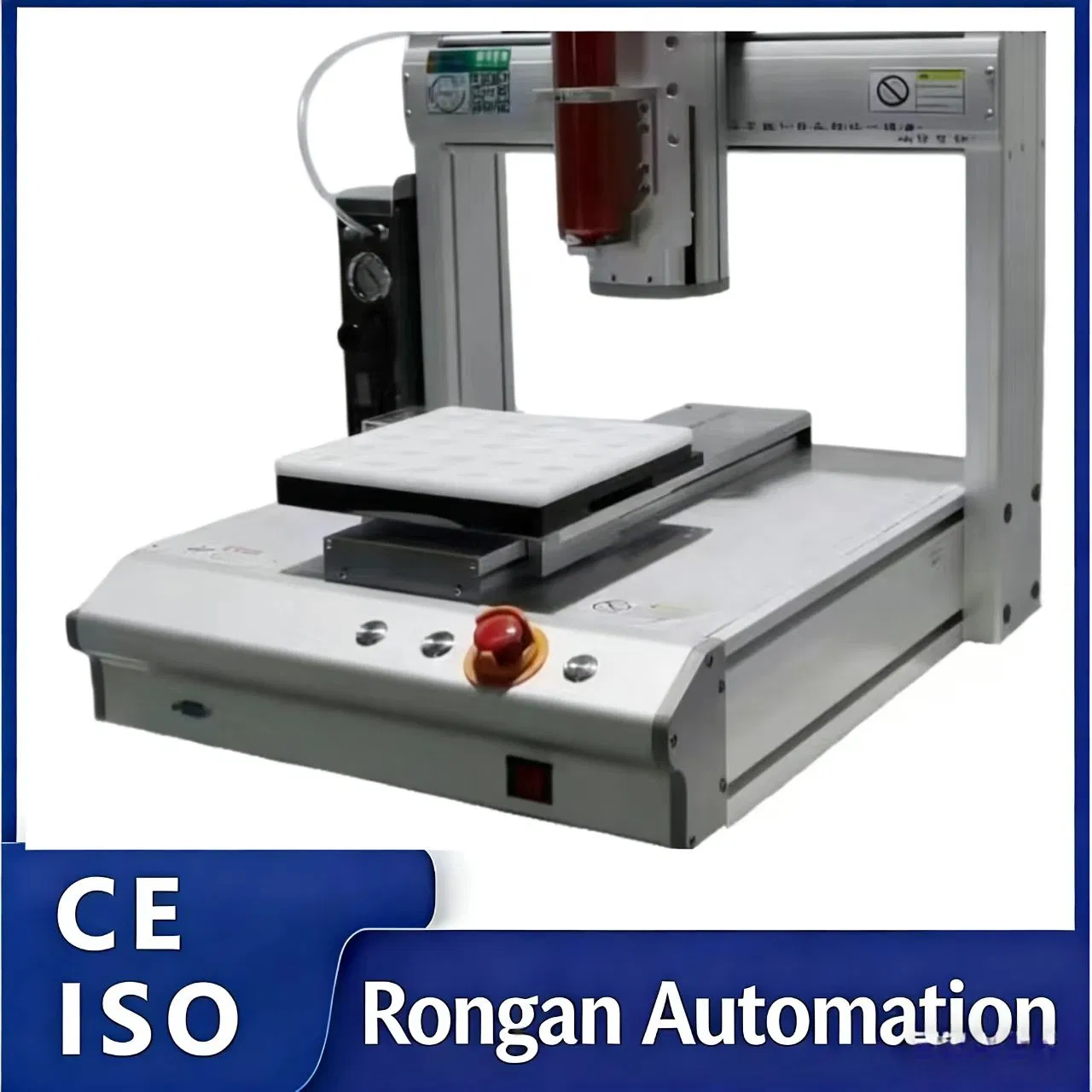 Ra Dual-Channel Desktop Dispensing Machine / Ab Silicone Meter-Mix System / Vision-Guided Glue Application Equipment for SMT Production Line