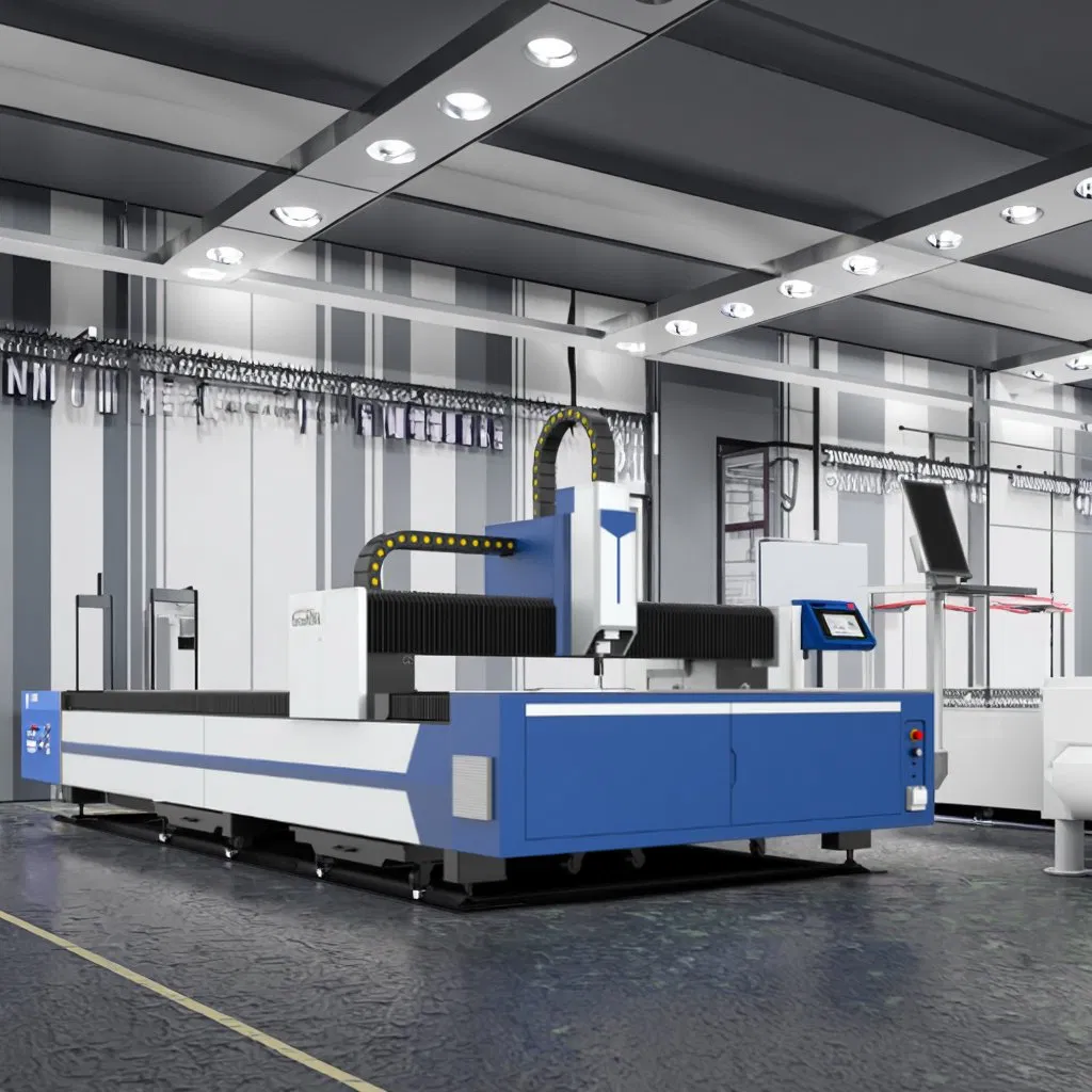 High-Precision CNC Laser Cutter for Industrial Metal Sheets