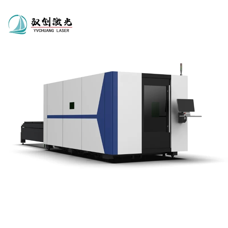 Fully Enclosed and High-Precision Fiber Laser Cutter for Industrial Metal Manufacturing