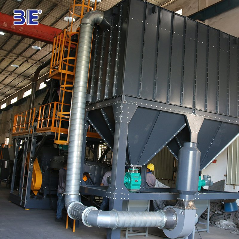 Power Battery Lithium Battery Electrode Sheet Crushing Recycling System