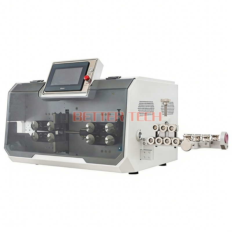 10-Core Sheath Cable Cutting Stripping Machine Stripping Outer Sheath and Inner Wires