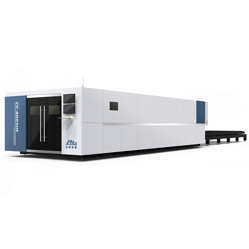 Whole Cover High Precision 4000W 6000W Thin Thick Steel Plate Fiber Laser Cutting Machine