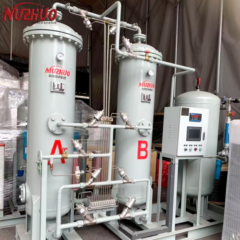 Nuzhuo Psa Nitrogen Generator 99.9% Purity N2 System for Packing Machine