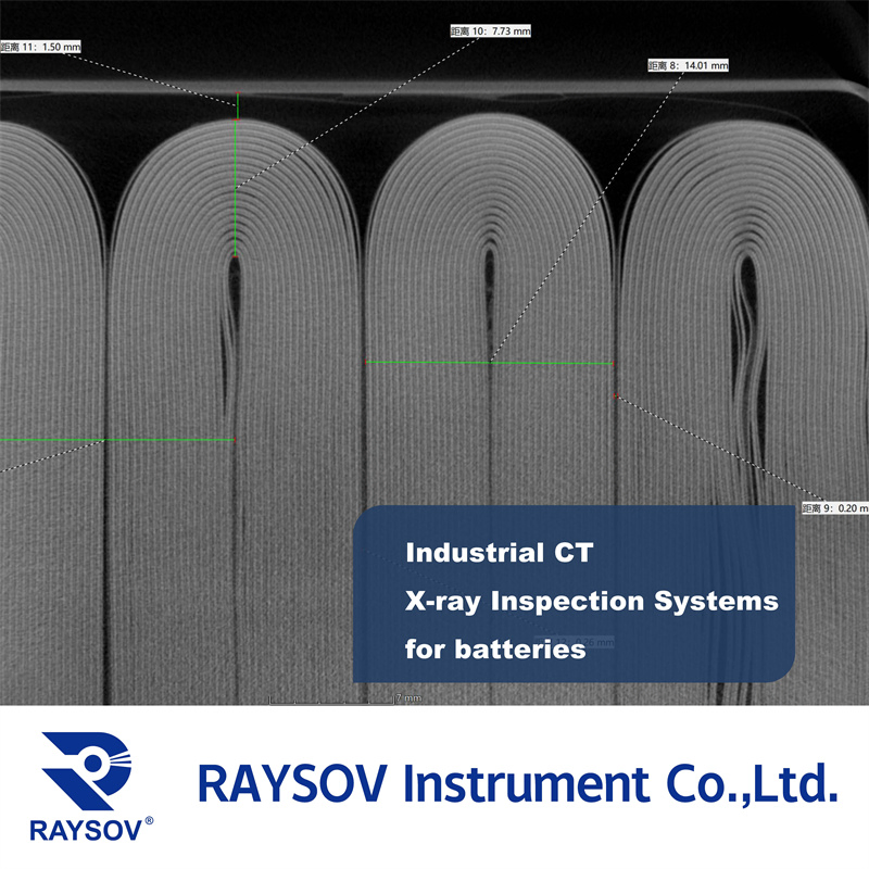 Three-Dimensional 3D Restructure Li Lion Battery Testing Microfocus Nano CT Microfocus Computed Tomography Inspection Ai Detection Systems Reverse Engineering