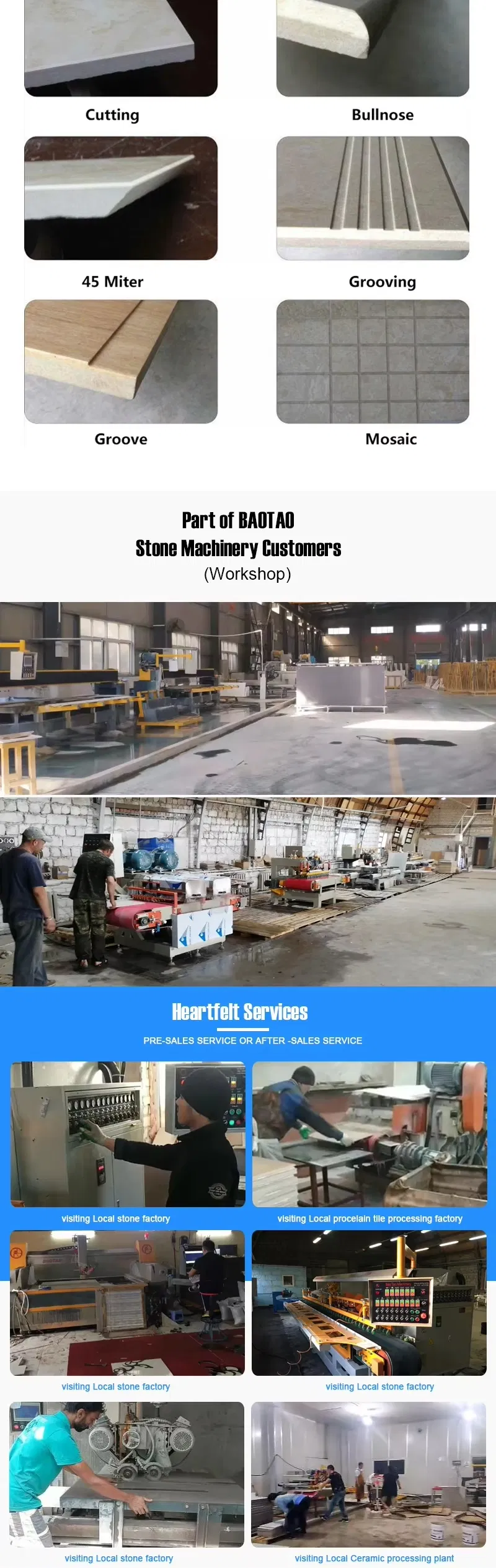 Multifunctional CNC Router for Stone