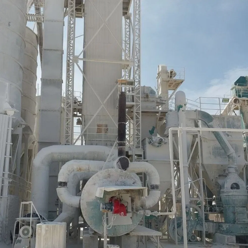 Industrial Turnkey Gypsum Powder Making Line Processing Equipment for Cement and Ceramics Manufacturers