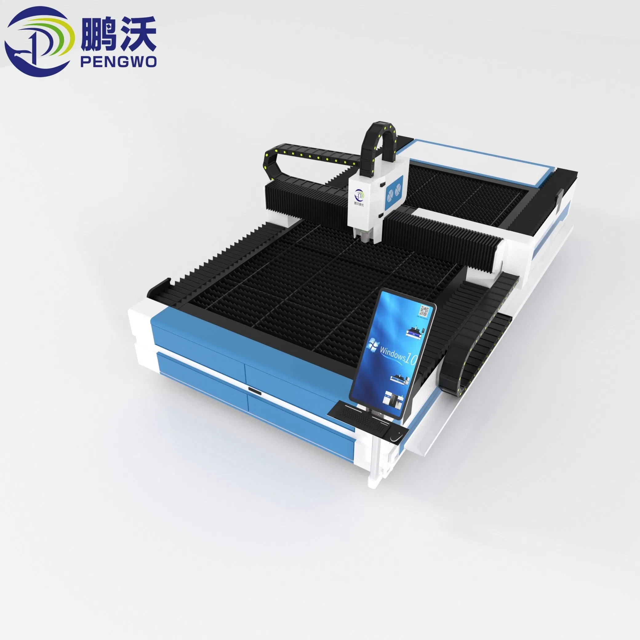 High-Efficiency Fiber Laser Cutting System 6000W 12000W for Sheet Metal